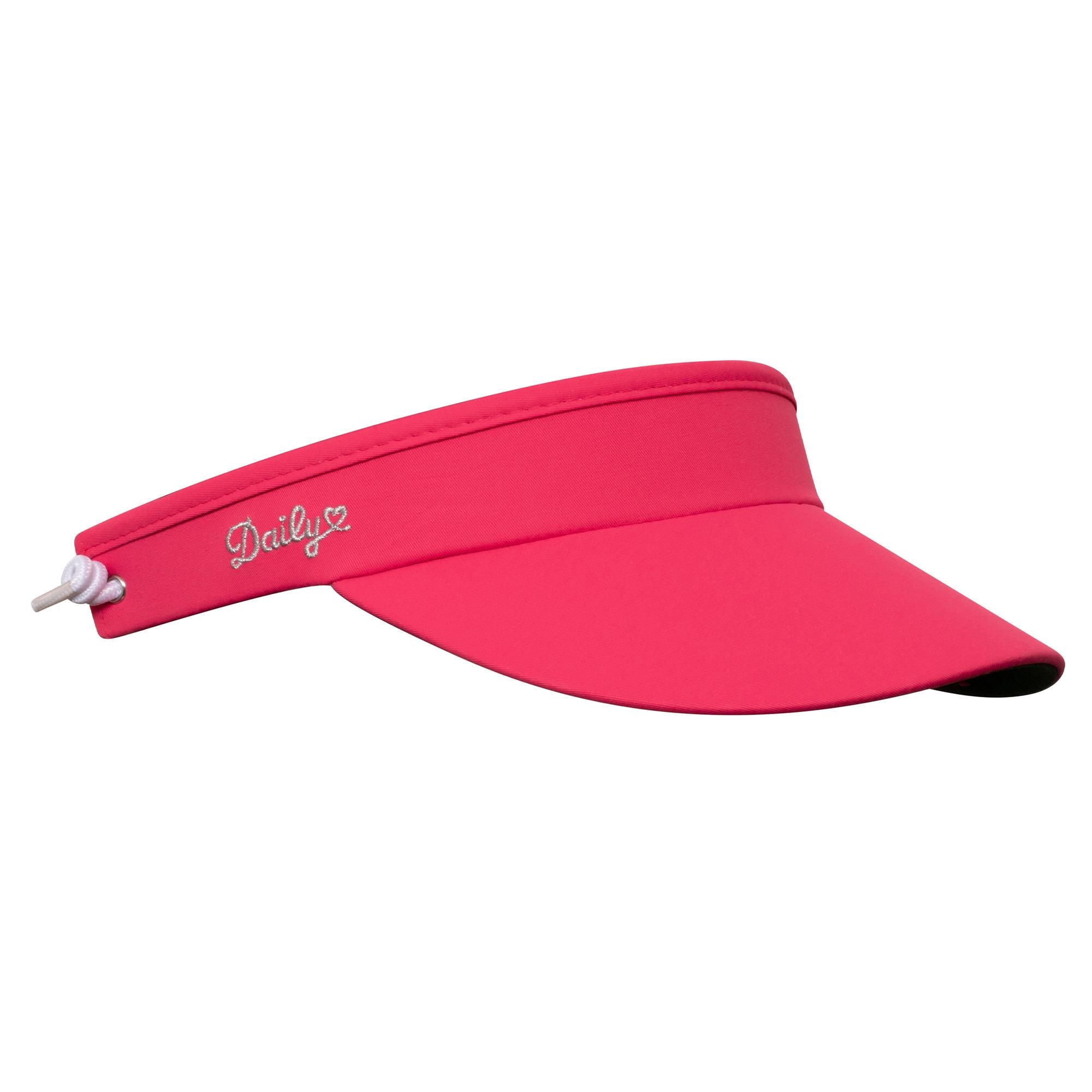 Daily Sports Marina Ladies Golf Visor Intense Coral